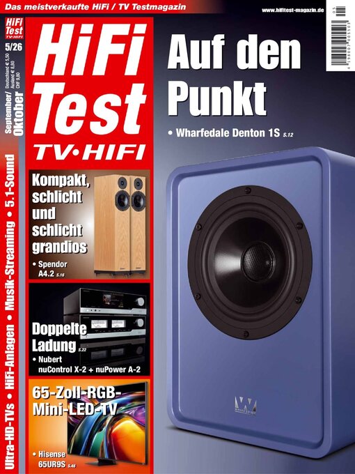 Cover image for HIFI TEST TV HIFI